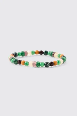 boohooMAN 3 Pack Beaded Bracelets | UK| Jewellery & Watches