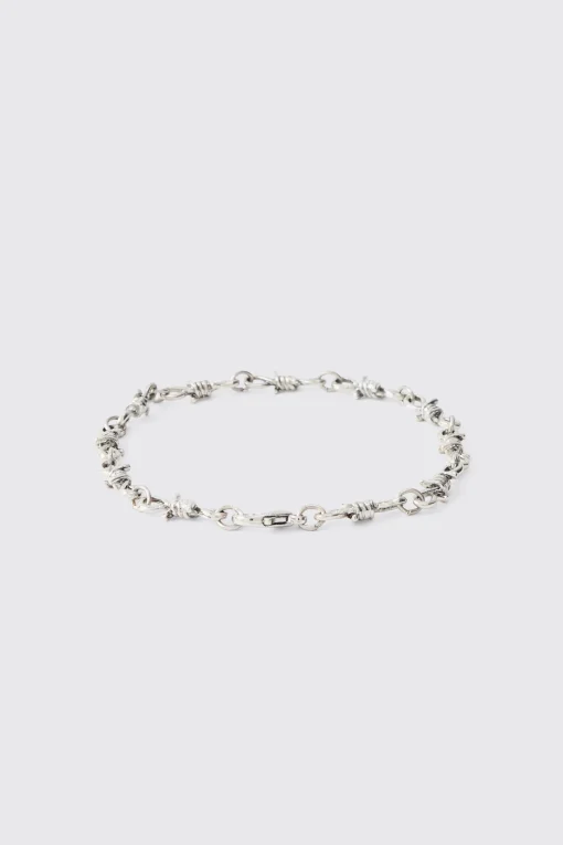 boohooMAN 3 Pack Cross Pendant Bracelets | UK| Jewellery & Watches
