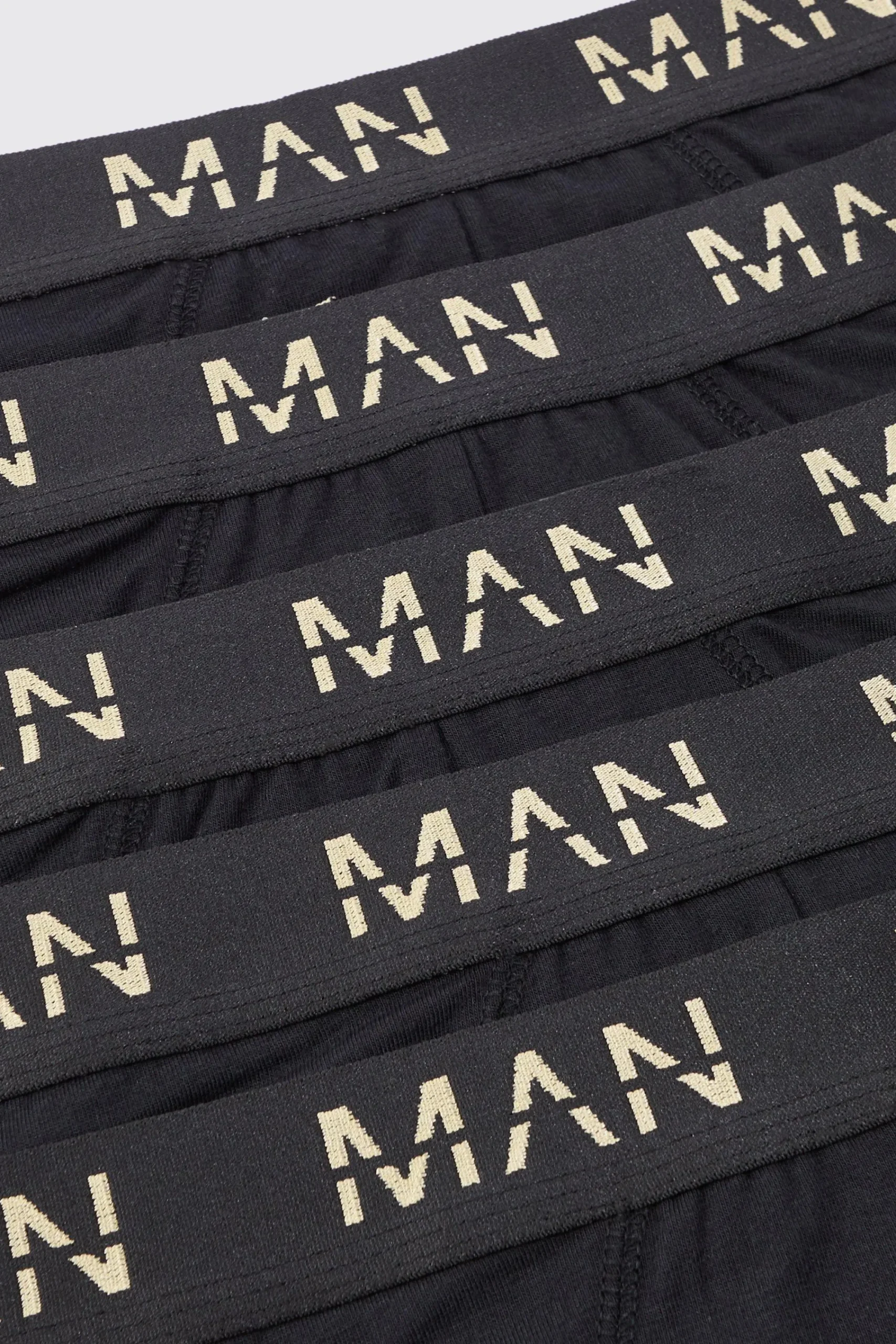 boohooMAN 5 Pack Gold Man Dash Briefs In | UK| Underwear & Socks|Underwear & Socks
