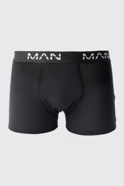 boohooMAN 3 Pack Man Dash Mid Length Trunks | UK| Underwear & Socks|Underwear & Socks