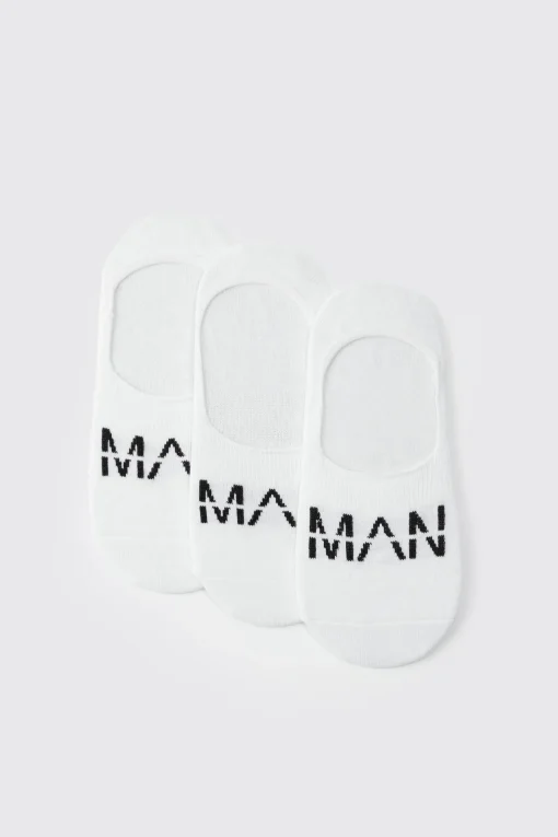 boohooMAN 3 Pack Man Invisible Socks | UK| Underwear & Socks|Underwear & Socks