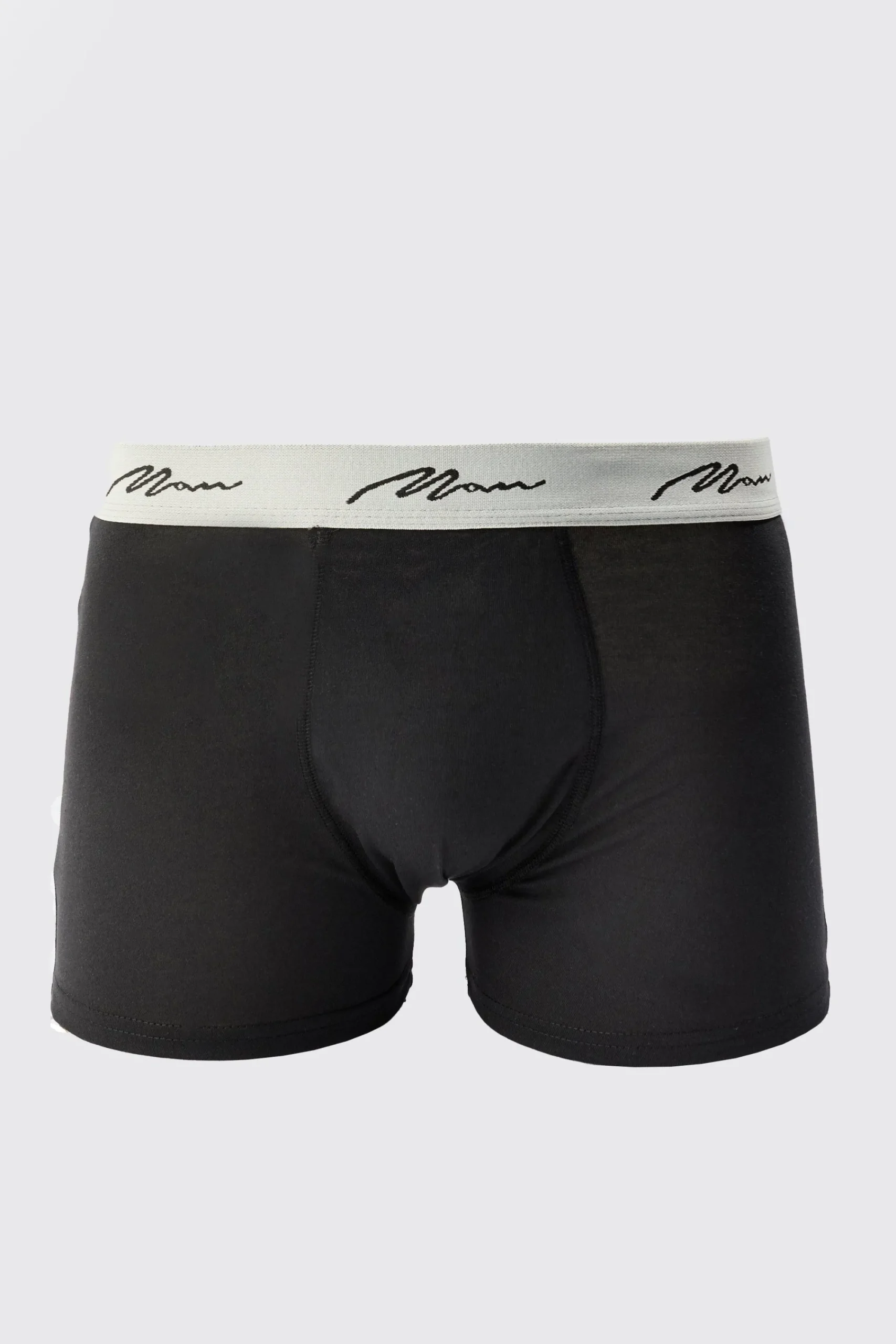 boohooMAN 3 Pack Man Signature Check Printed Boxers | UK| Underwear & Socks|Underwear & Socks