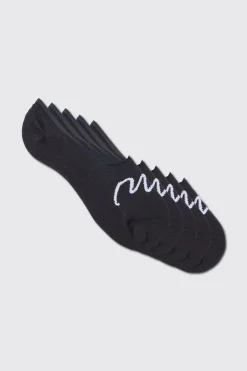 boohooMAN 5 Pack Man Signature Invisible Socks | UK| Underwear & Socks|Underwear & Socks
