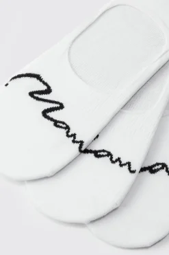 boohooMAN 3 Pack Man Signature Invisible Socks | UK| Underwear & Socks|Underwear & Socks