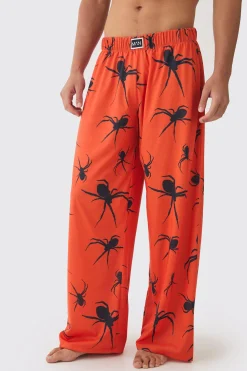 boohooMAN 2 Pack Man Spider Lounge Bottoms | UK| Loungewear