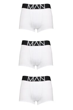 boohooMAN 3 Pack MAN Trunks | UK| Underwear & Socks|Underwear & Socks