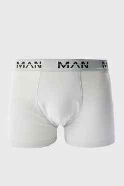 boohooMAN 3 Pack Mixed Colour Man Trunks | UK| Underwear & Socks|Underwear & Socks