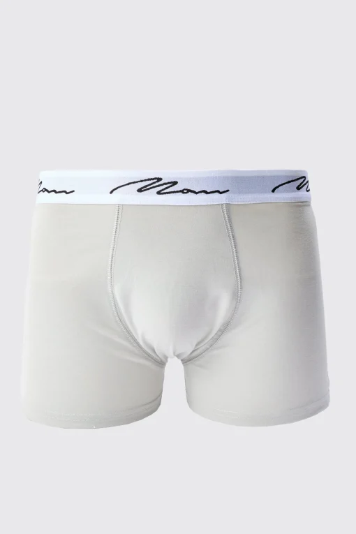 boohooMAN 7 Pack Mixed Colour Man Trunks | UK| Underwear & Socks|Underwear & Socks