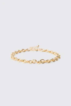 boohooMAN 2 Pack Mixed Metal Pearl Pendant Bracelets | UK| Jewellery & Watches