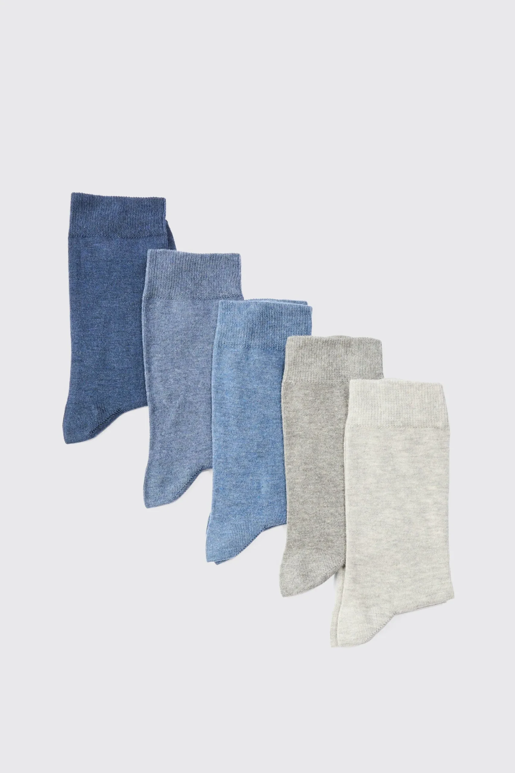 boohooMAN 5 Pack Plain Socks | UK| Underwear & Socks|Underwear & Socks