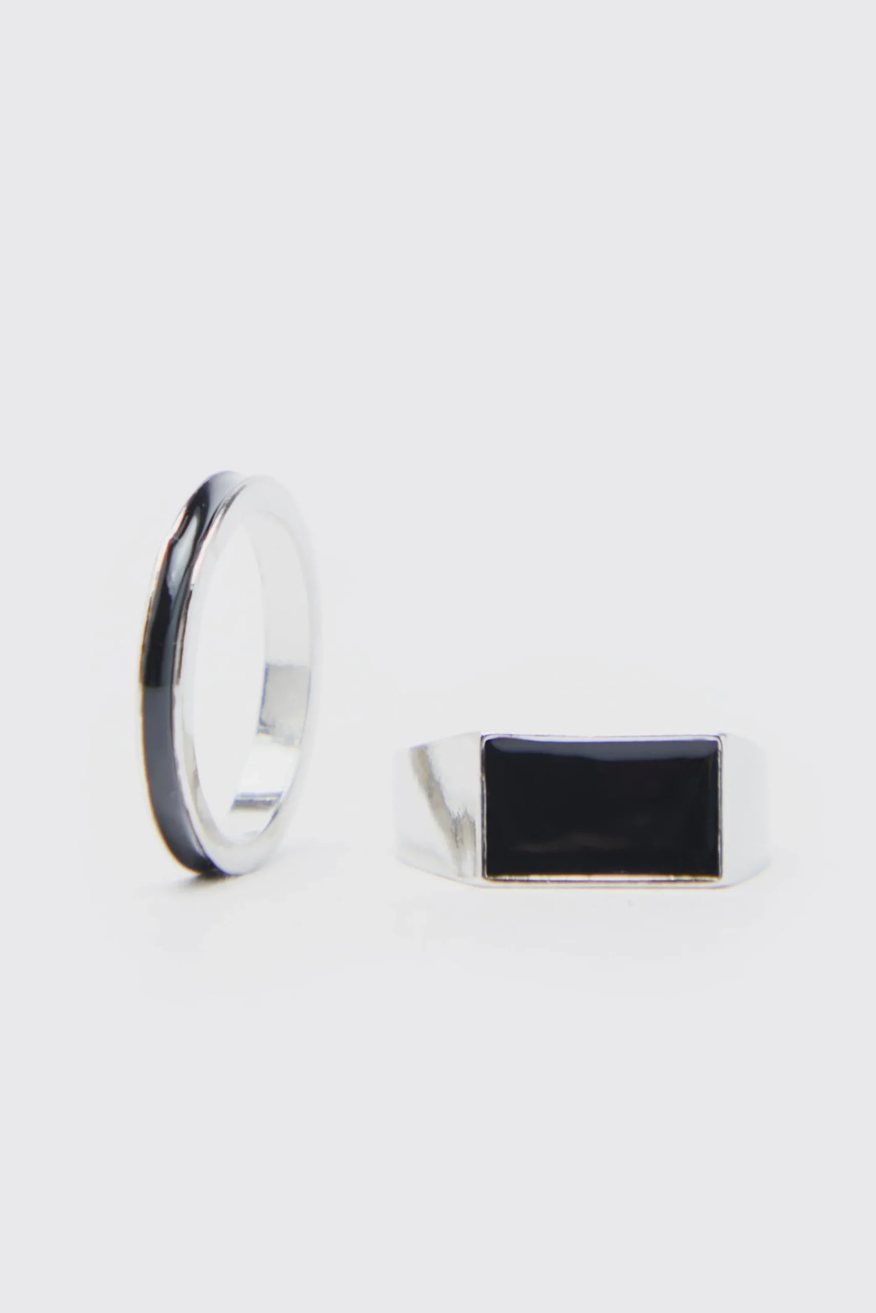 boohooMAN 2 Pack Rings | UK| Jewellery & Watches