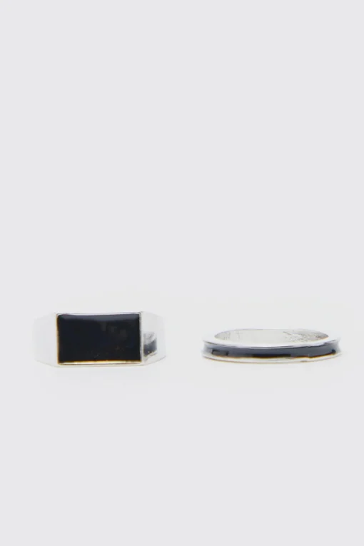 boohooMAN 2 Pack Rings | UK| Jewellery & Watches