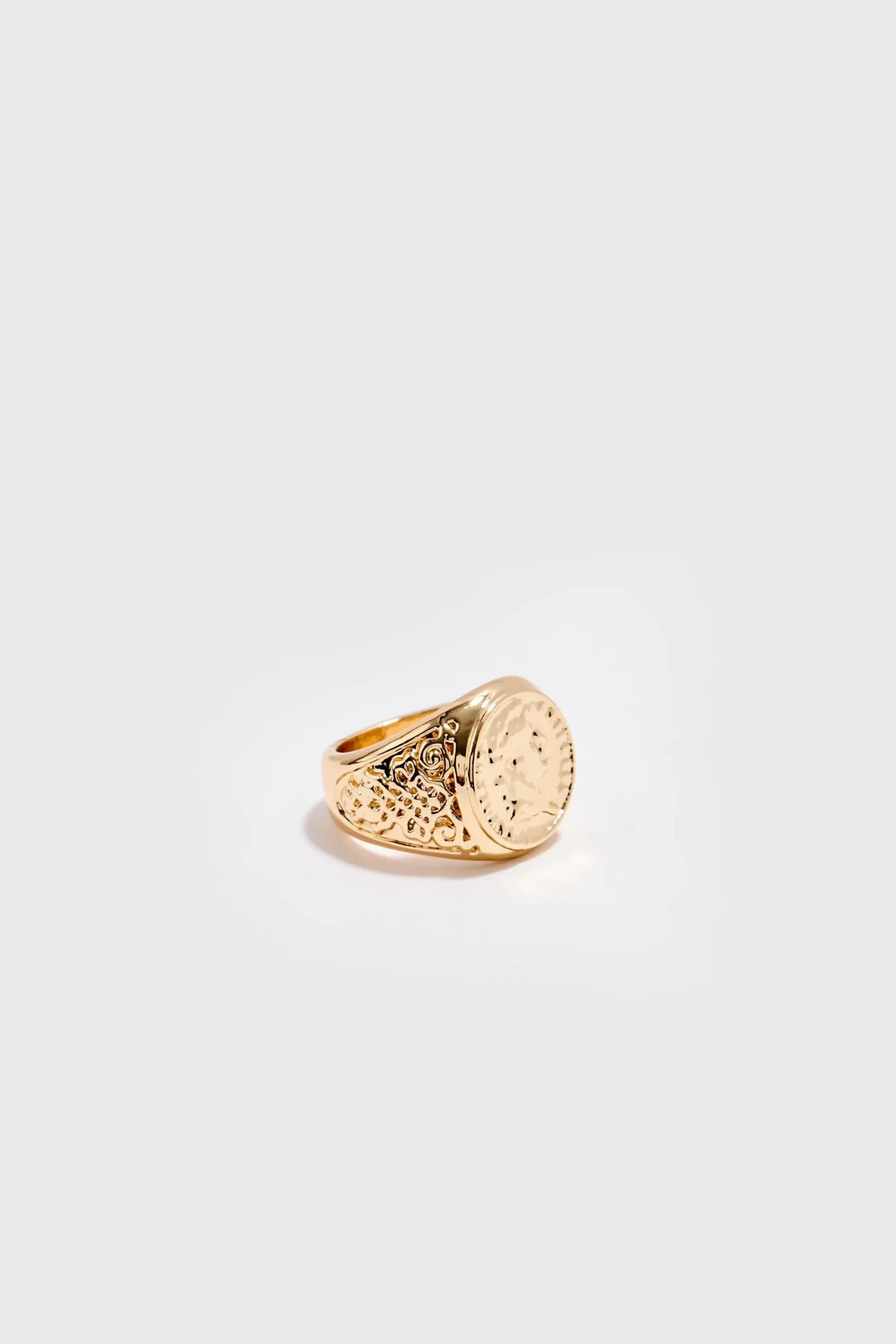 boohooMAN 2 Pack Signet Rings In | UK| Jewellery & Watches