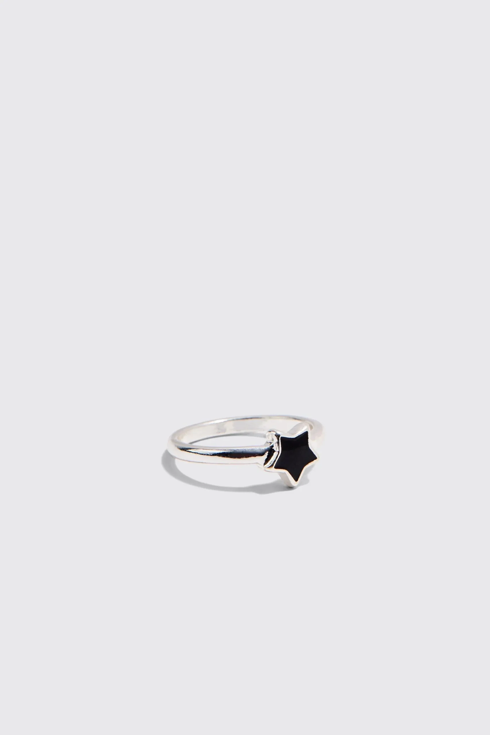 boohooMAN 3 Pack Star Graphic Rings In | UK| Jewellery & Watches