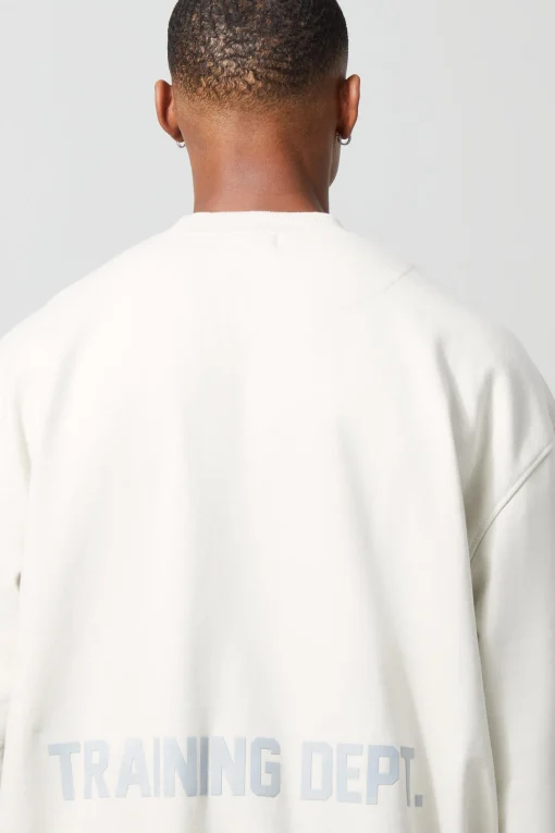 boohooMAN Active Boxy Training Dept Sweatshirt | UK| Hoodies & Sweatshirts