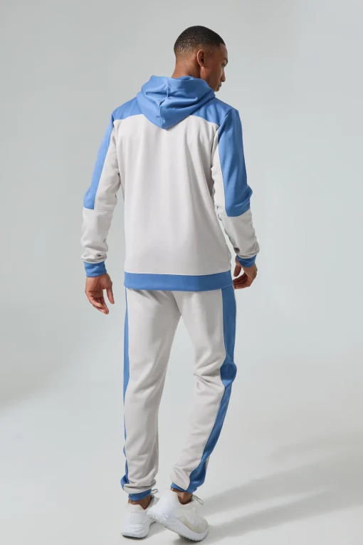 boohooMAN Active Scuba Mesh Panel Zip Through Tracksuit | UK| Tracksuits