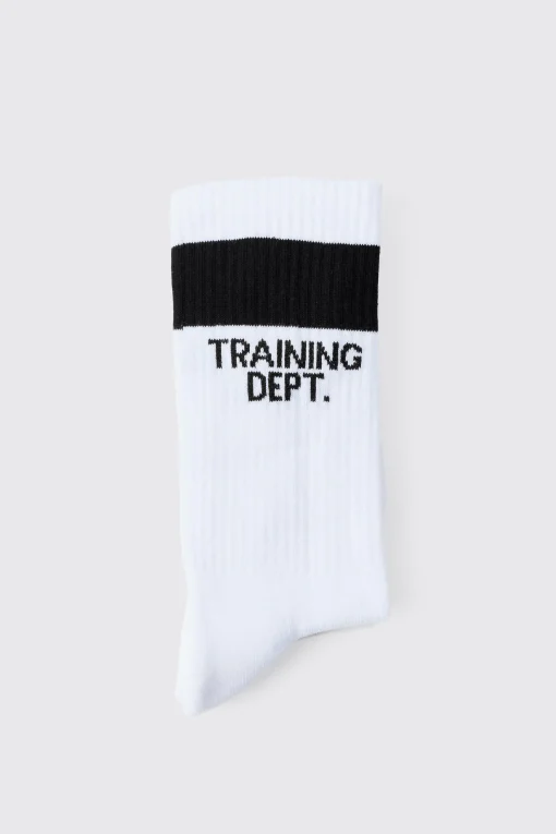 boohooMAN Active Training Dept Cushioned Crew Socks | UK| Underwear & Socks|Underwear & Socks