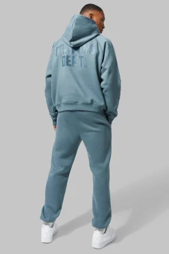 boohooMAN Active Training Dept Oversized Boxy Hoodie | UK| Hoodies & Sweatshirts