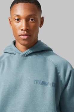 boohooMAN Active Training Dept Oversized Boxy Hoodie | UK| Hoodies & Sweatshirts