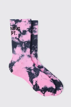 boohooMAN Active Training Dept Tie Dye Socks | UK| Underwear & Socks|Underwear & Socks