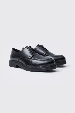 boohooMAN Apron Front Smart Shoe | UK| Smart Shoes
