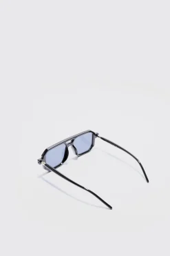 boohooMAN Aviator Sunglasses In | UK| Sunglasses