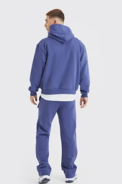boohooMAN B Cargo Pocket Gusset Tracksuit | UK| Tracksuits