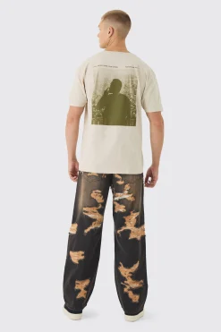 boohooMAN Baggy Fit Rigid All Over Ripped Jeans | UK| Trousers|Jeans