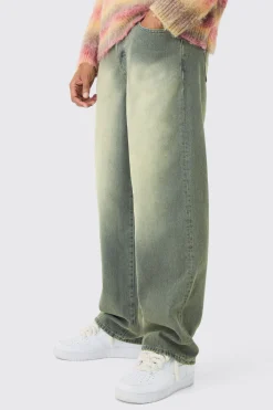 boohooMAN Baggy Rigid Washed Jeans | UK| Trousers|Jeans