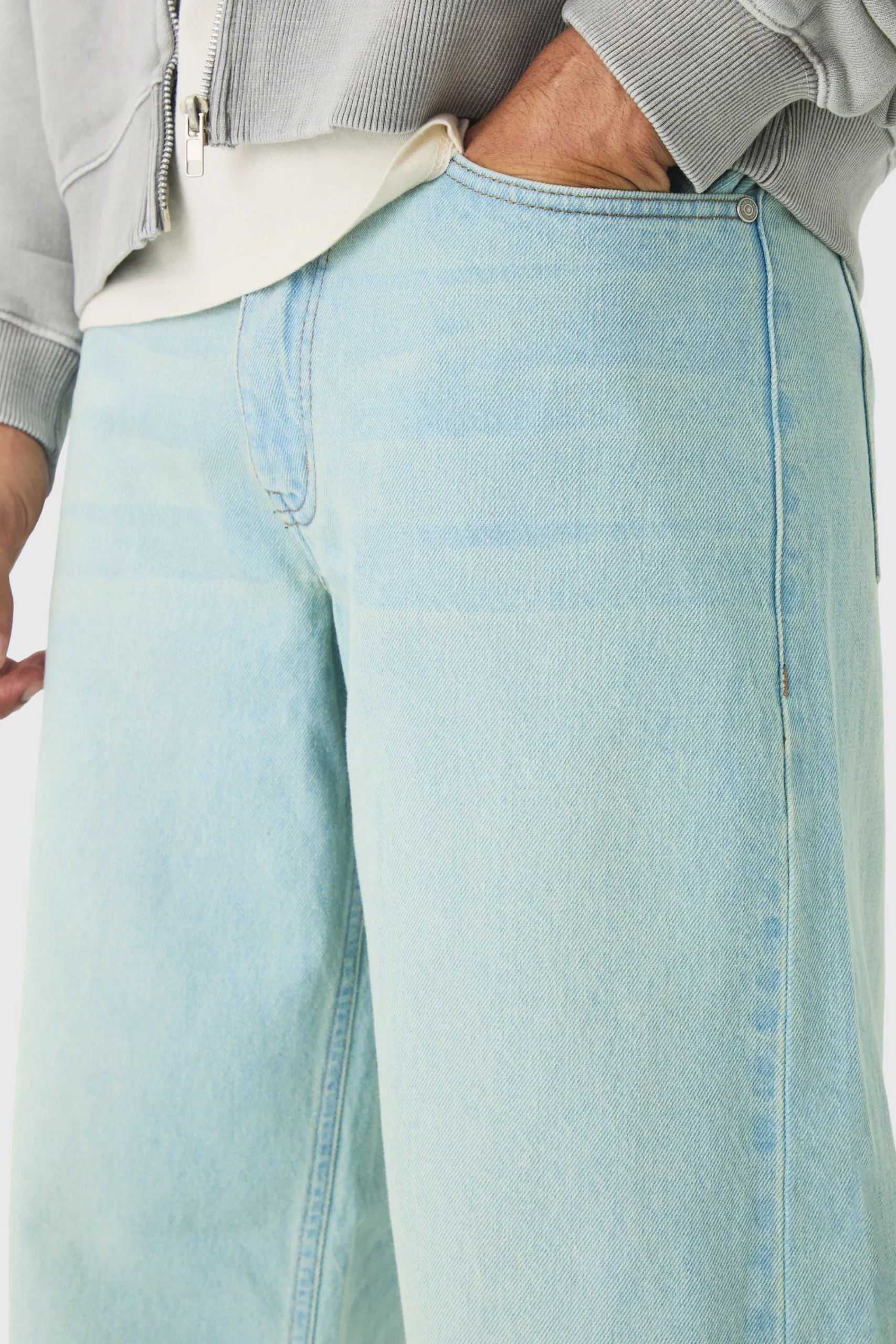 boohooMAN Baggy Rigid Jeans | UK| Trousers|Jeans