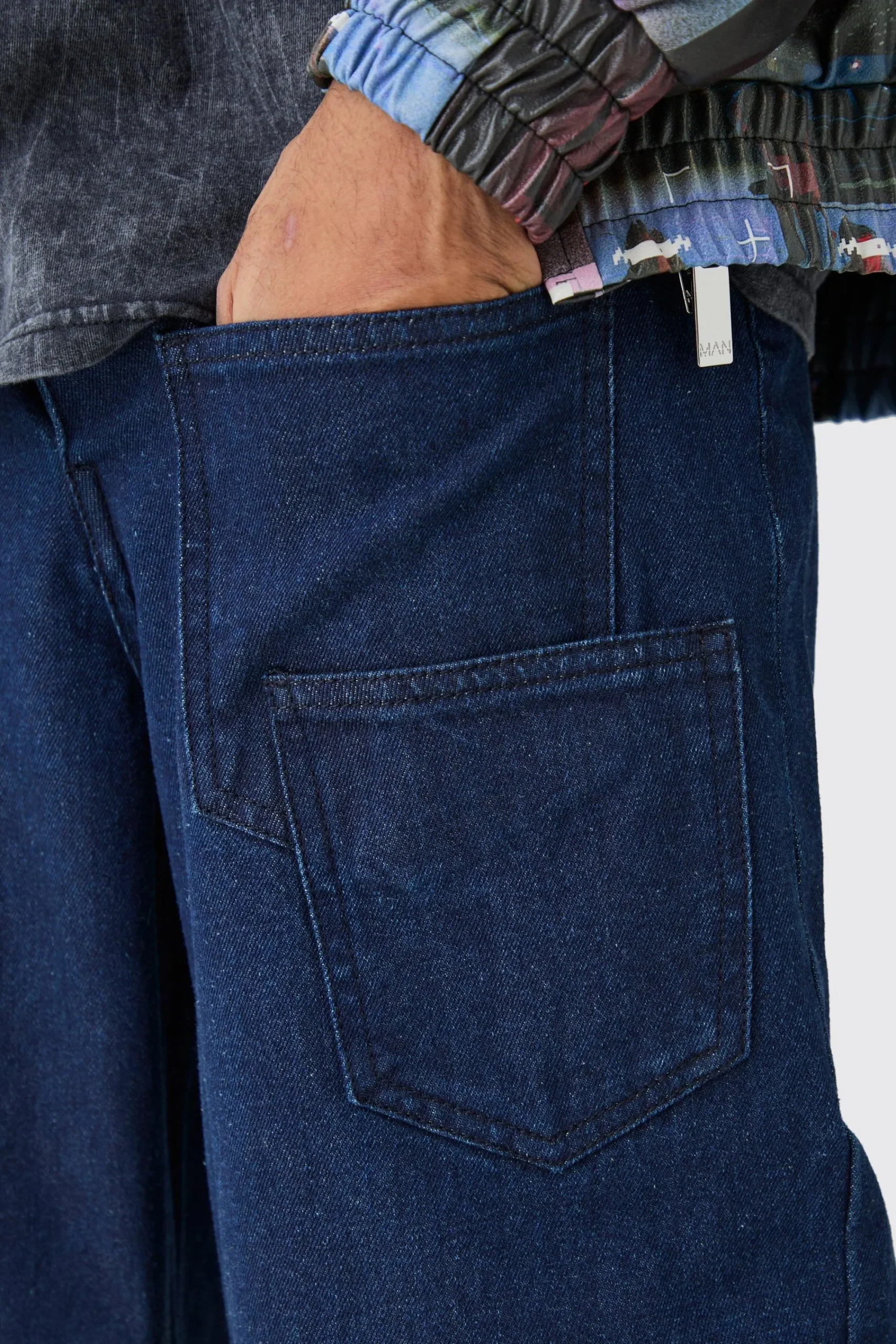 boohooMAN Baggy Rigid Multi Pocket Carpenter Jeans | UK| Knitwear|Jeans
