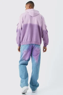 boohooMAN Baggy Rigid Pink Tint Jeans In | UK| Trousers|Jeans