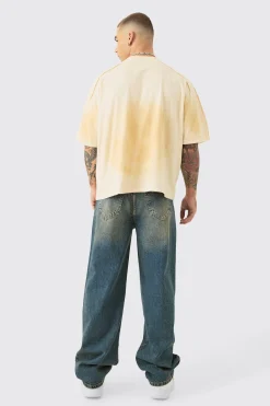 boohooMAN Baggy Rigid Ripped Denim Jean In | UK| Trousers|Jeans