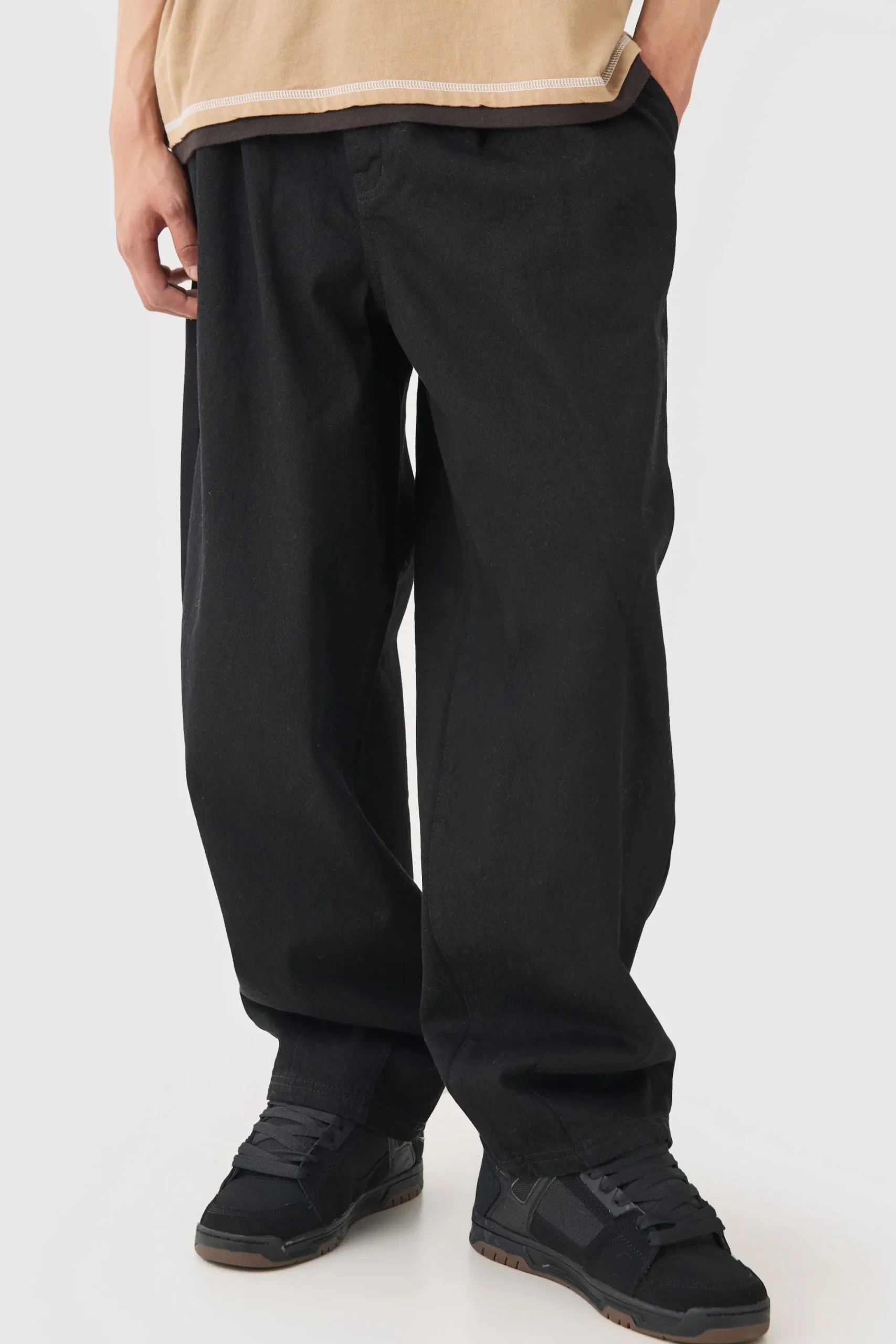 boohooMAN Balloon Fit Jeans In | UK| Trousers|Jeans