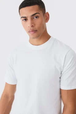 Basic Crew Neck T-shirt | UK^boohooMAN Best