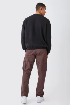 boohooMAN Basic Oversized Sweatshirt | UK| Hoodies & Sweatshirts