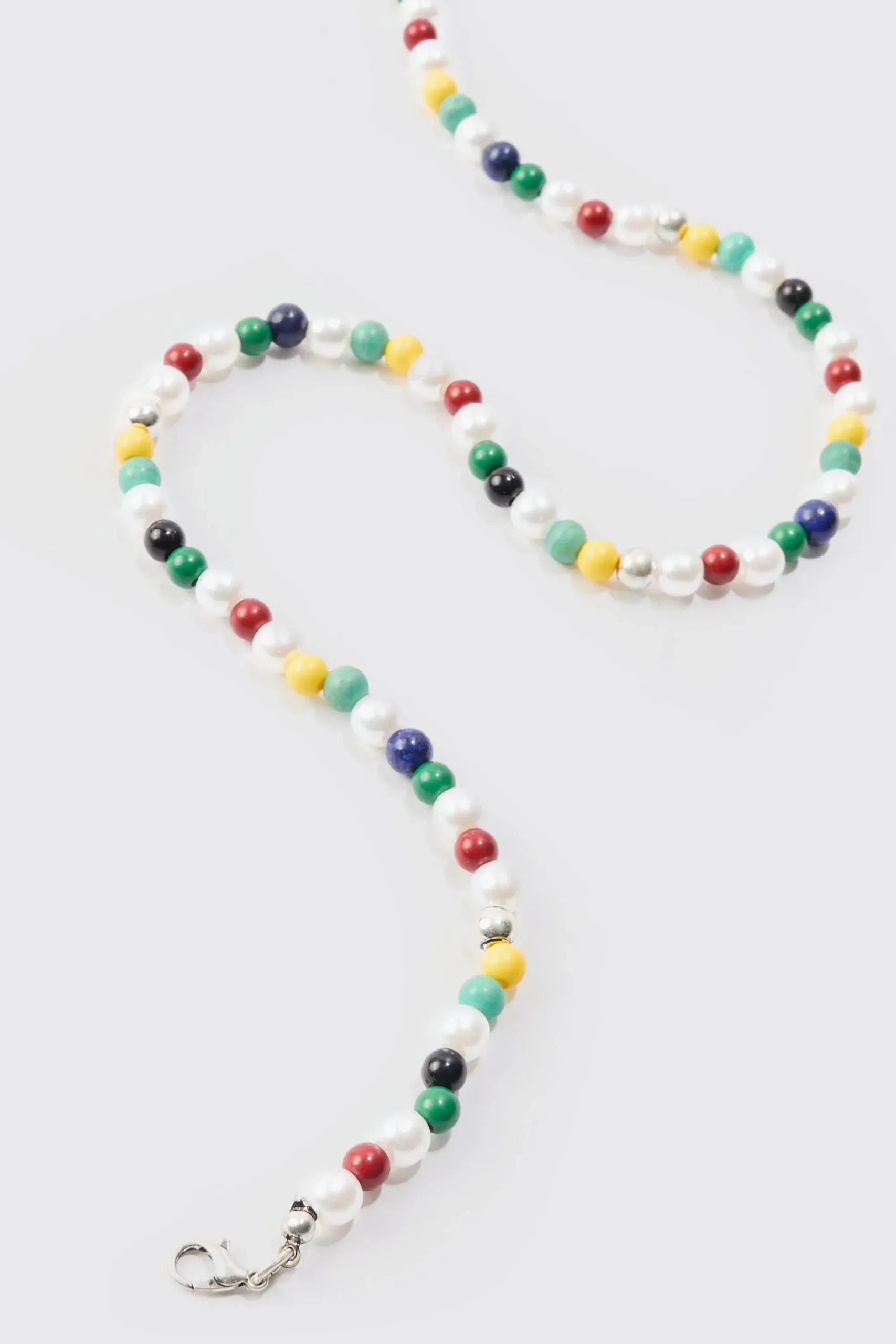 boohooMAN Beaded Necklace | UK| Jewellery & Watches