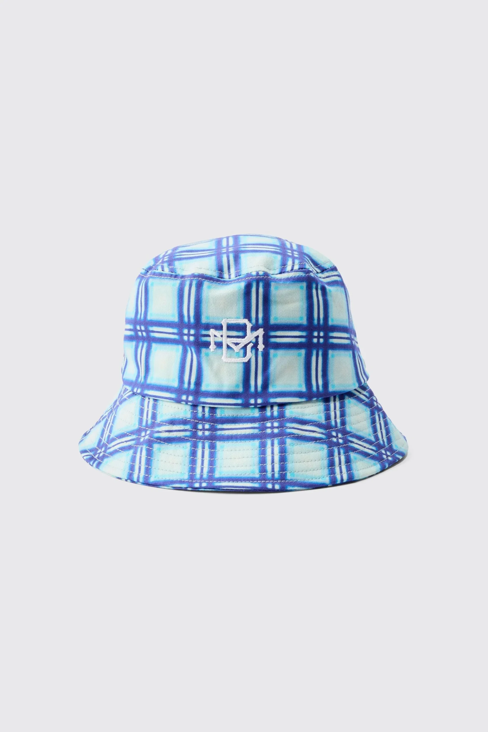 boohooMAN BM Checked Bucket Hat In | UK| Hats & Caps