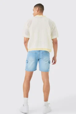 boohooMAN Boxy Dual Zip Open Stitch Colour Block Shirt | UK| Shirts