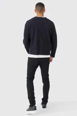 boohooMAN Boxy Fit Knitted Cardigan | UK| Knitwear