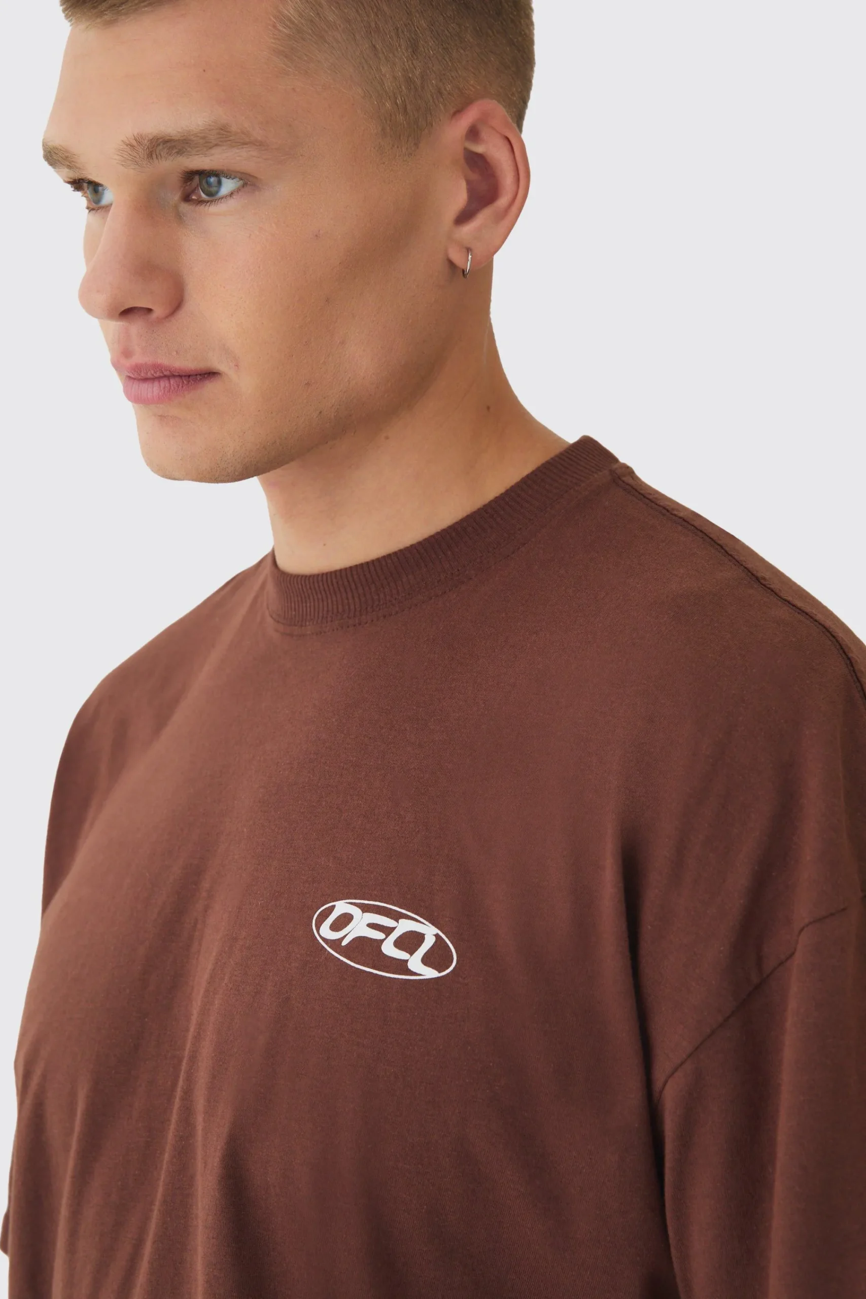 Boxy OFCL Wash Print T-Shirt | UK^boohooMAN