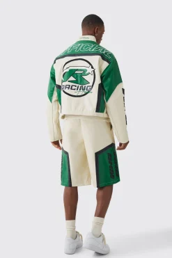 boohooMAN Boxy Official Pu Moto Jacket In | UK| Coats & Jackets