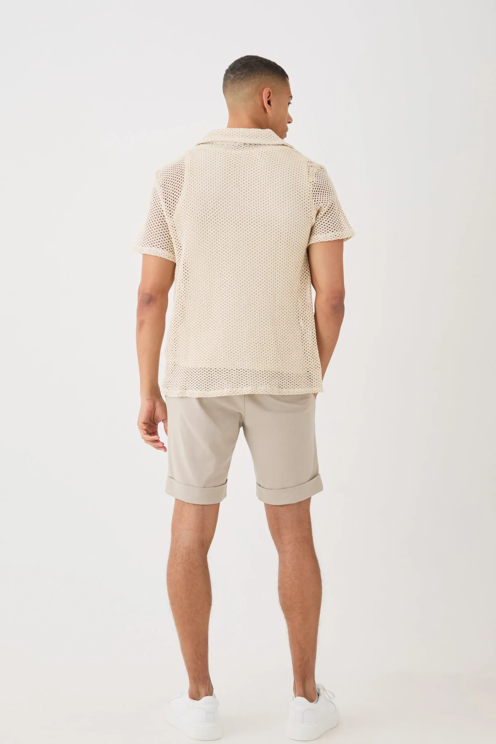 boohooMAN Boxy Open Stitch Shirt | UK| Shirts