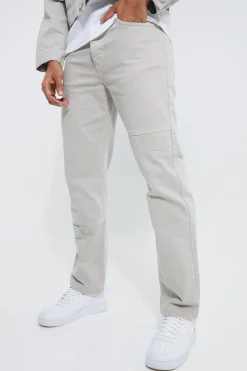boohooMAN Boxy Overdyed Denim Trucker Jacket And Jeans Co-ord | UK| Sets & Co-Ords