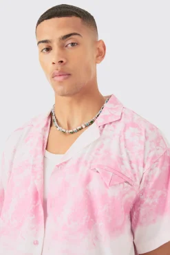 boohooMAN Boxy Revere Floral Short Sleeve Shirt | UK| Shirts