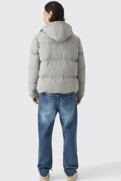 boohooMAN Boxy Utility Pocket Parka | UK| Coats & Jackets