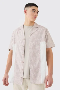 boohooMAN Camo Gusset Detail Shirt | UK| Shirts