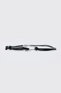 boohooMAN Carabiner Rope Belt | UK| Belts