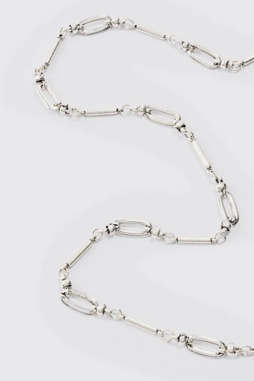 boohooMAN Chain Link Detail Necklace | UK| Jewellery & Watches