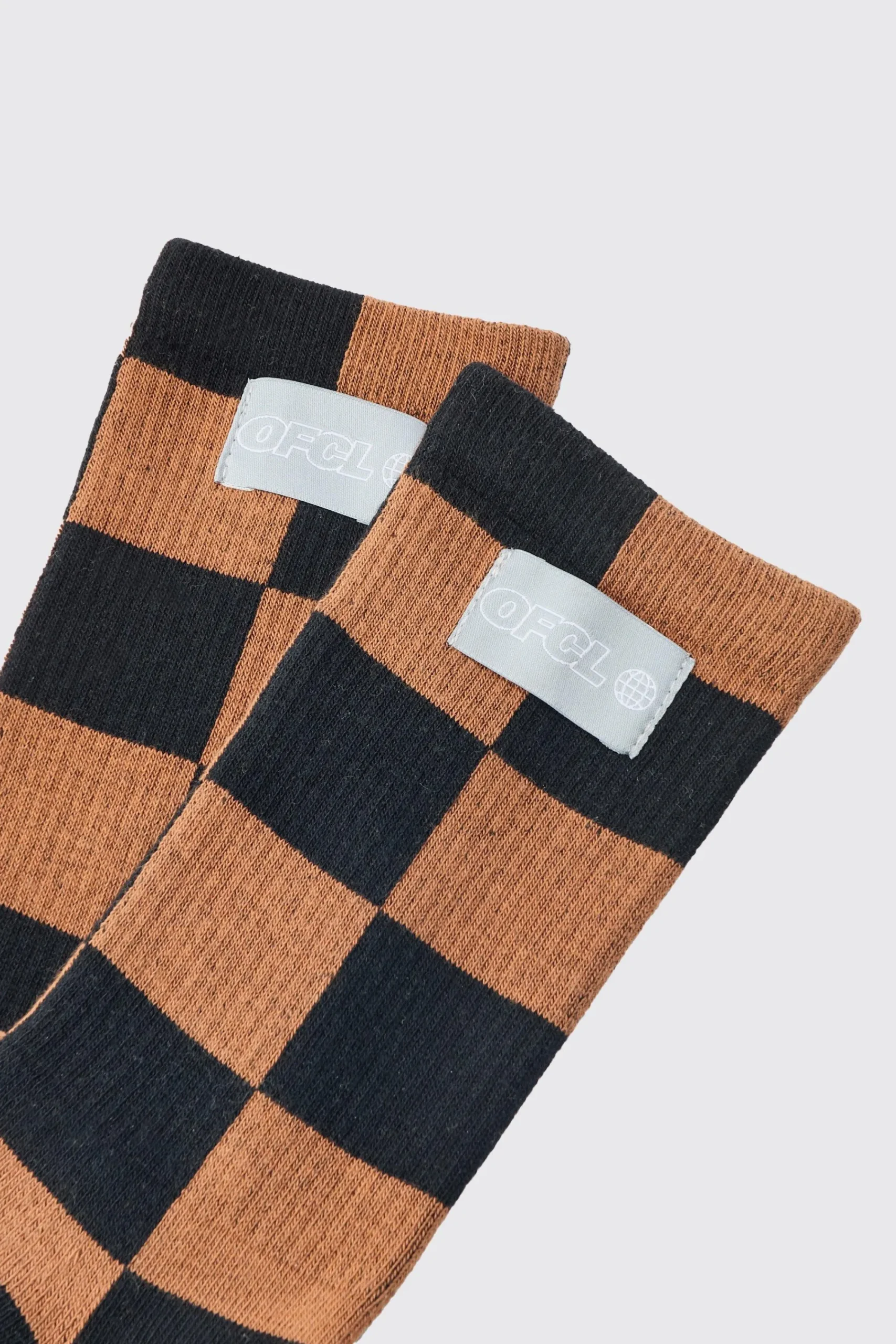 boohooMAN Checkerboard Socks In | UK| Underwear & Socks|Underwear & Socks